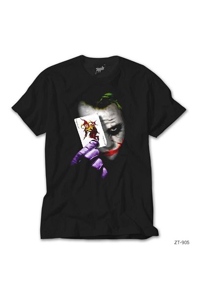 Z zepplin Jokr Card Black T-Shirt