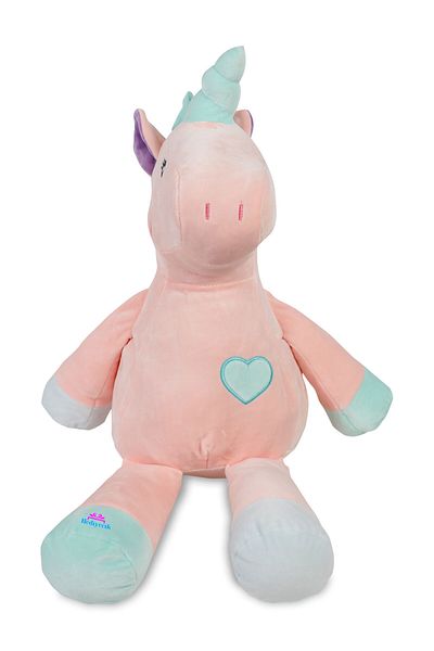 hediyecik Hug Flexible Fabric Plush Unicorn Horse Pony Toy 50 cm