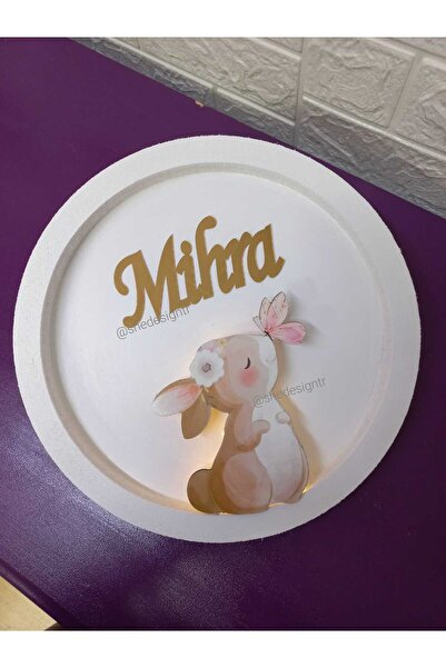 s'he design organizasyon İsme Özel  Hazırlanan Tavşanlı Ledli Hastane Beyaz Y...