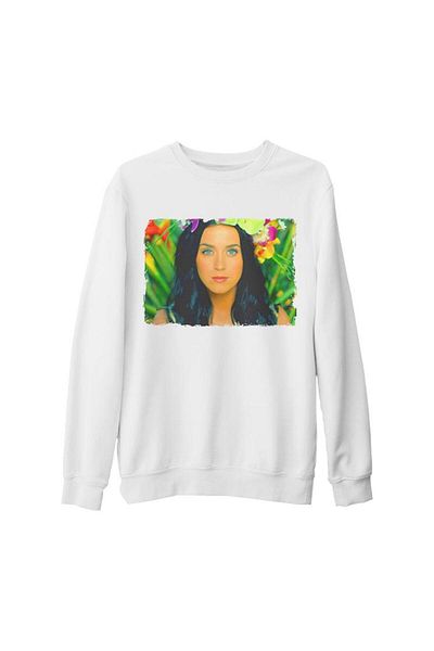 Lord T-Shirt Katy Perry - Wide Awake White Thick Sweatshirt