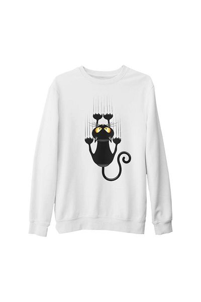 Lord T-Shirt Unisex White Thick Sweatshirt