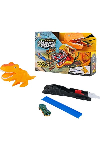 Birlik Oyuncak مجموعة سيارة رمي الفم على شكل ديناصور-008