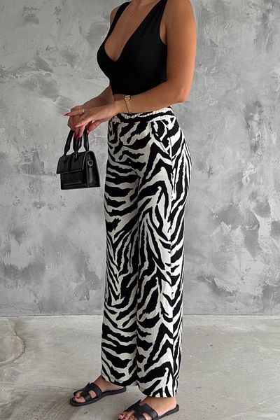 sportiness Women's Knitted Crepe Pants