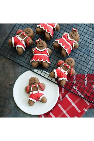 nordicware قالب كيك صغير من خبز الزنجبيل (86948)