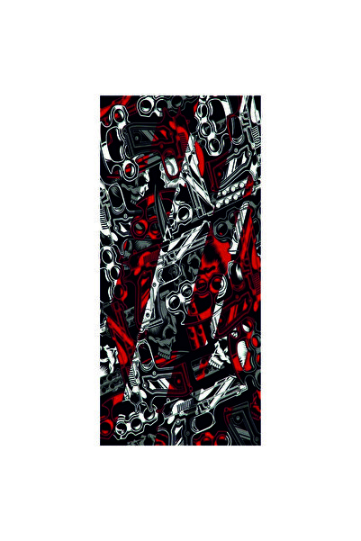 HMNL Araba Kapı Direk Kaplama Folyosu Uyumlu Sağ ve Sol 2adet karışık silah