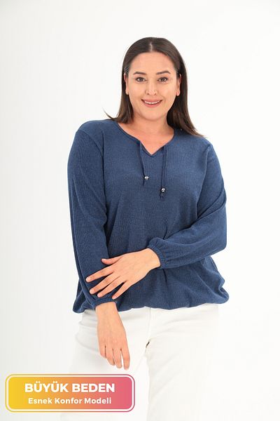 tarzımsüper Pulover elegant din tricotaje de mărime mare de sezon nou - elastic, elastic și elegant