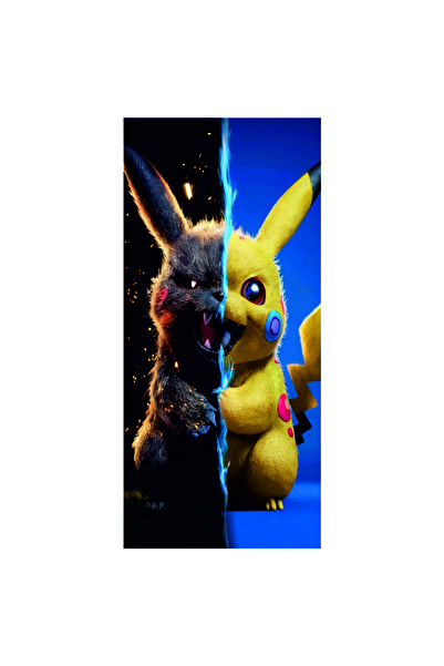 HMNL Araba Kapı Direk Kaplama Folyosu Sağ ve Sol 2adet Pikacu