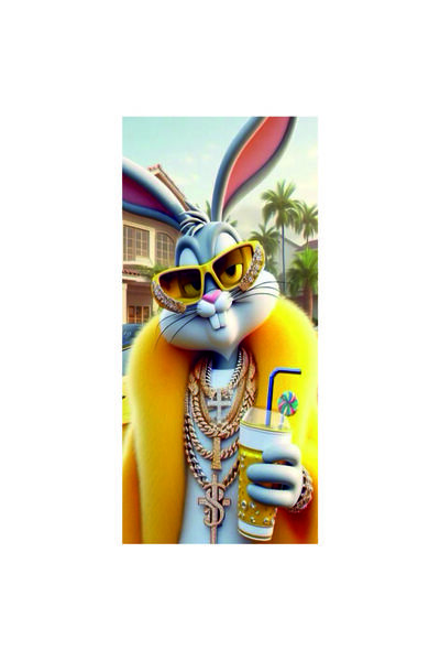 Hobi Butik Araba Kapı Direk Kaplama Folyosu Sağ ve Sol 2adet Tavşan