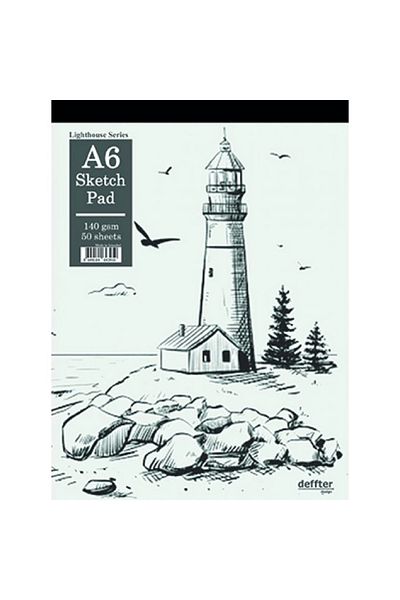 DEFFTER Light House A6 Sketchbook