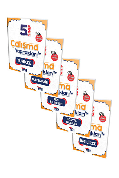 Açı Yayınları 5.Sınıf Açı Yayınları Tüm Dersler Yaprak Test / Çalışma Yaprakl...