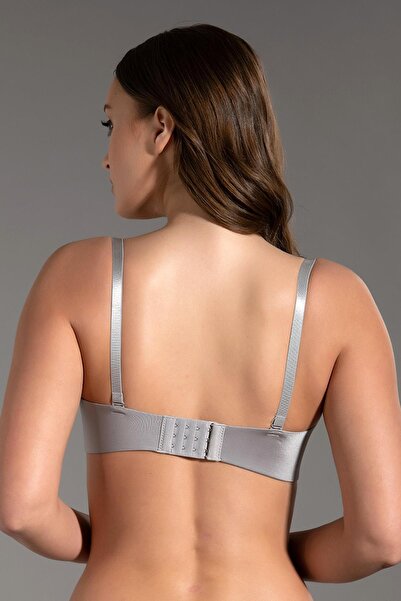C&City Unsupported Laser Soft Cap Strapless C16050 Gray