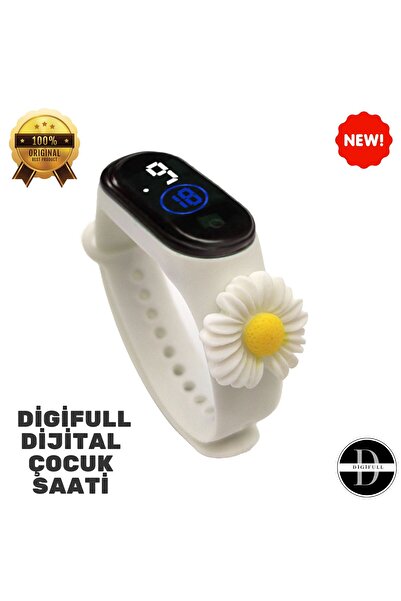 DİGİFULL Figürlü Dijital Led Çocuk Saati Dokunmatik Ekranlı Su Geçirmez