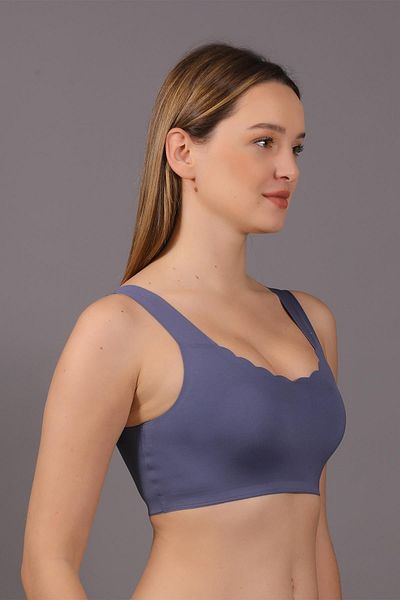 C&City No Underwire Seamless Laser Αφαιρούμενο Σουτιέν με επένδυση C26130 Indigo