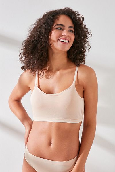 C&City C11423 Női, modális pamut borítású, bustier bőr