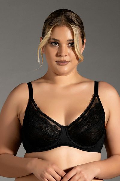 C&City Spitzen-Minimizer-BH C12301 Schwarz