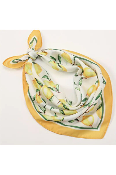 Purple Adv Uk Designer’s Limonlu Boyun Eşarp 70 Cm