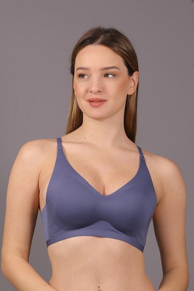 C&City No Underwire Seamless Laser Αφαιρούμενο Σουτιέν με επένδυση C26120 Indigo