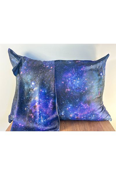 ICON SILK 100% Μεταξωτή Μαξιλαροθήκη 1 Τεμάχιο 50cm*70cm (Galaxy)