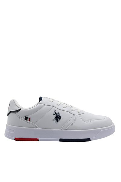 U.S. Polo Assn. ΒΑΣΗ. Ανδρικά παπούτσια Casual Polo White - 4W,ANDREI 4PR