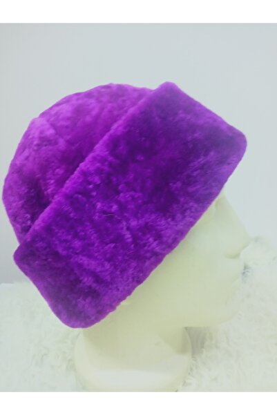 hoaryage Справжня овеча шерсть, двошарова шапка-берка