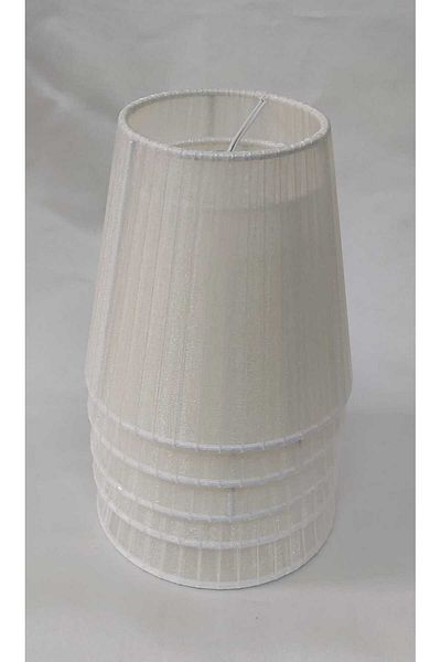 yıldırımavize Cream Chandelier Sleeve Cap - Organized Fabric, 14*9, 5 Pieces