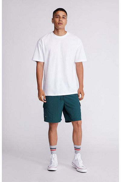 Relax family xf Ανδρικό μπλουζάκι Oversize Loose Fit Crew Neck Βαμβακερό καλοκαιρινό μπλουζάκι χωρίς στάμπα Casual Basic