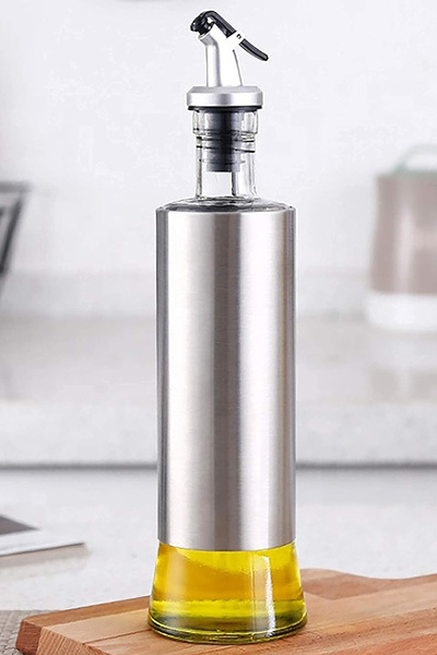 ThenTech Sızdırmaz Başlıklı Yağdanlık Şık Metal Gövdeli Yağdanlık Modern Tasa...
