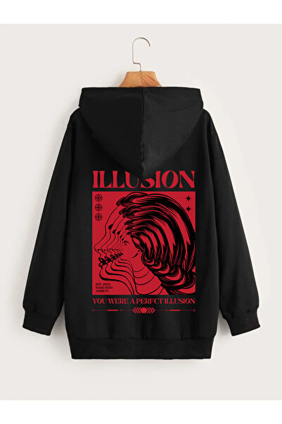 Relax family xf Men's Winter Anthracite Sweatshirt Hooded Unisex Model