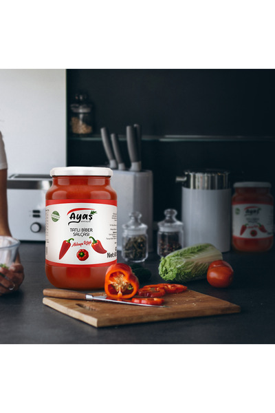 Ayaş Akkaya Kooperatifi Tatlı Biber Salçası 650 G