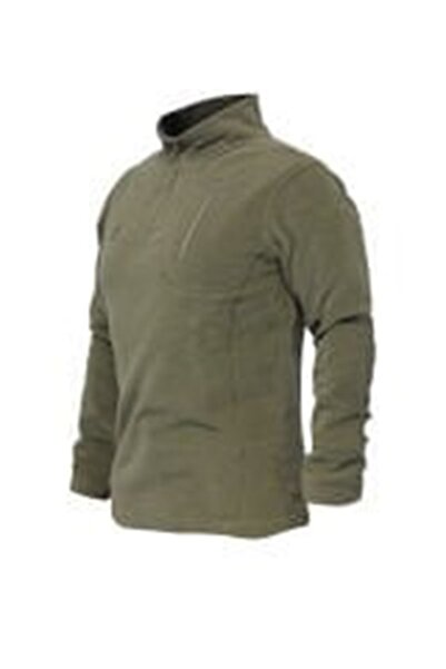 Akıncı Askeri Malzeme Yarım Fermuar Tactical Outdoor Polar 201 Yeşil