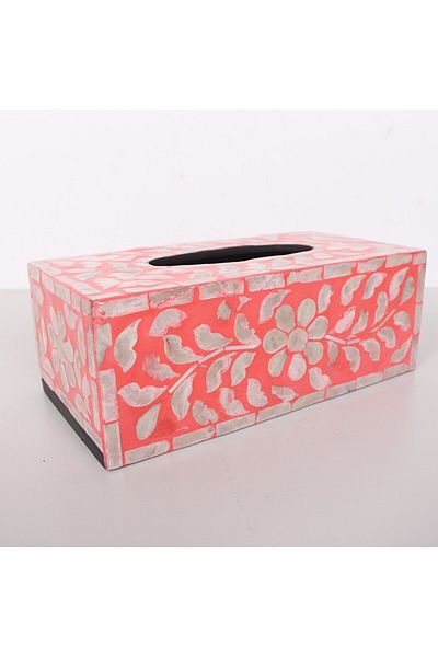 Mylamp Правоъгълна поставка за салфетки Anita Perlescent 23x12x8.5 см