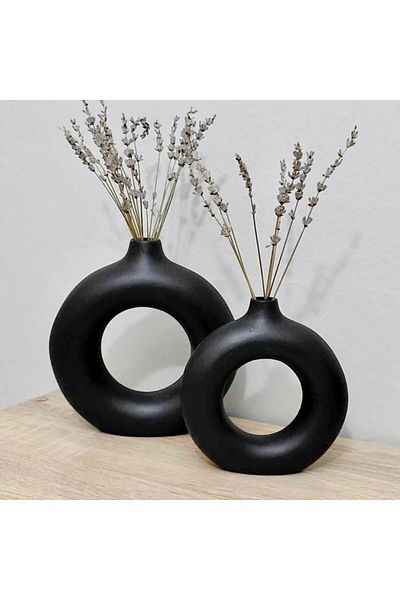 Luthien Ring Vase - Decorative Double Vase