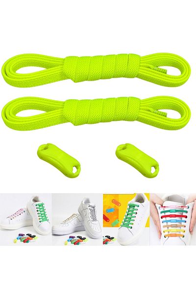 YeferStore Takbırak Smart Elastic Laces - 1 Pair Set