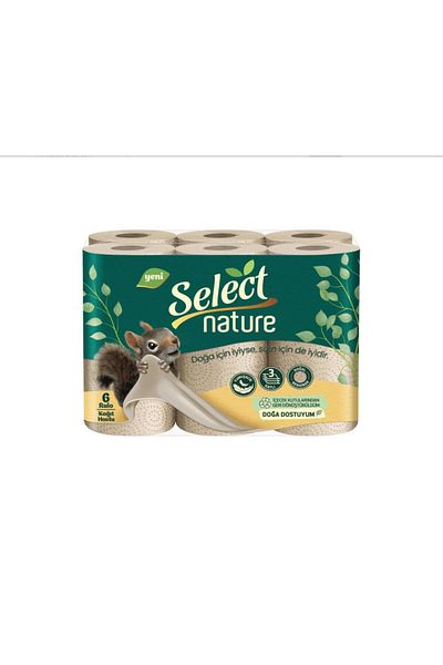 SELECT Nature 6-Piece Paper Towel Set - 4-Piece (1+3)