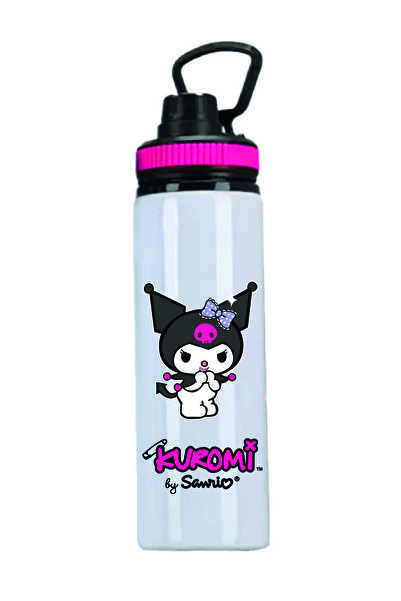 DKDZ SHOP MH SHOP Kuromi Baskılı Su Matarası - 850mlt - 001