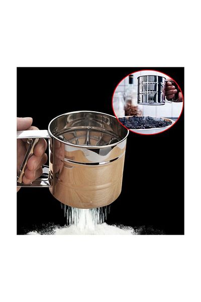 Rasanet Metal Flour Sieve Small Size 1015-K