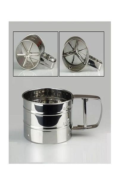 Rasanet Metal Flour Sieve Large Size 1015-B