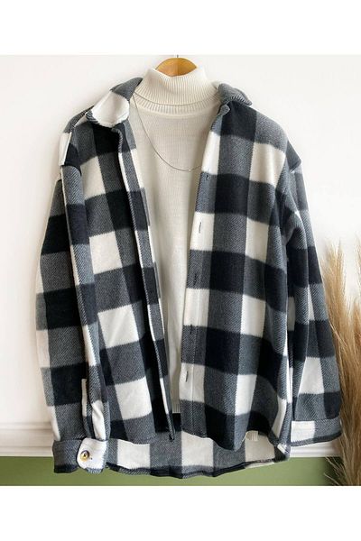 viperkombin Πουκάμισο Fleece Style Lumberjack - Κανονική εφαρμογή καρό