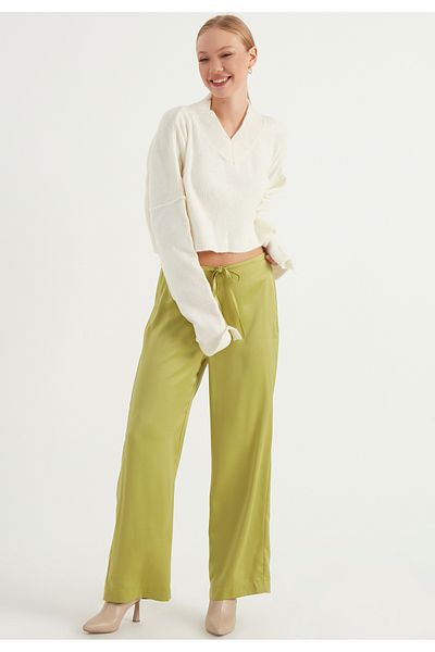 TBN Locker geschnittene Hose mit weitem Bein