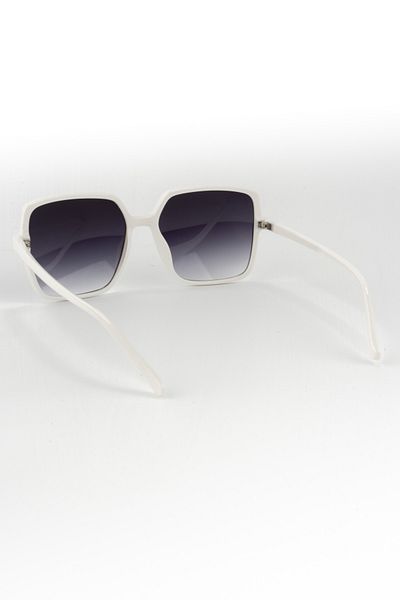 By Donetto Sante White Polarized Sunglasses (100% Uv Protection)