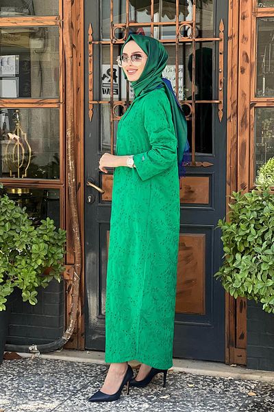 Invee 7018 Рокля-риза от бродерия Benetton