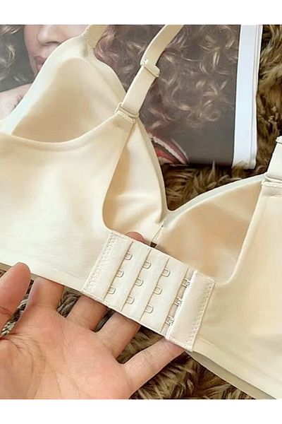 Snowdrop Laser Cut Soft Seamless Bralet Bra with Removable Pads