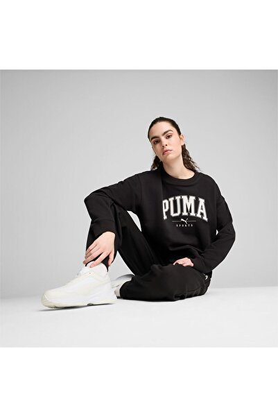 Puma Squad Crew Tr Kadın Siyah Sweat - 682493-01