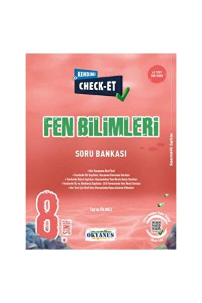 Okyanus Yayınları 8. Sınıf Kendini Check - Et Fen Bilimleri Soru Bankası