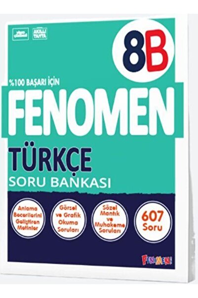 Fenomen Yayıncılık 8. Sınıf Türkçe B Soru Bankası