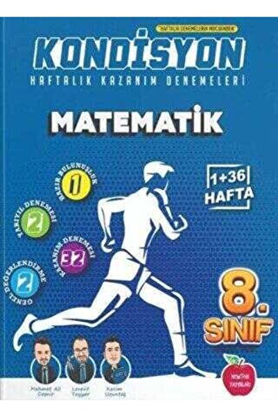 Newton Yayınları 8. Sınıf Matematik Kondisyon Haftalık Kazanım Denemeleri