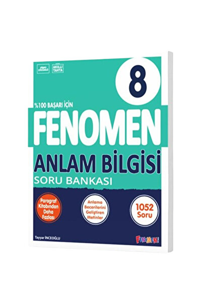 Fenomen Yayıncılık Fenomen 8. Sınıf Anlam Bilgisi Soru Bankası 2025/2026 Müfr...