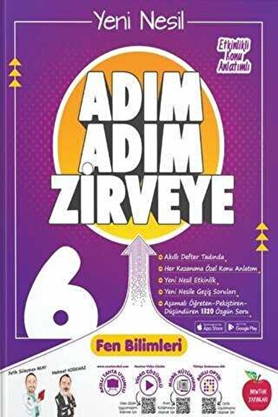 Newton Yayınları 6. Sınıf Adım Adım Zirveye Fen Bilimleri Soru Bankası