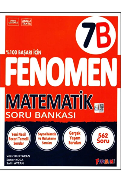 Fenomen Yayıncılık Fenomen 7. Sınıf Matematik B
