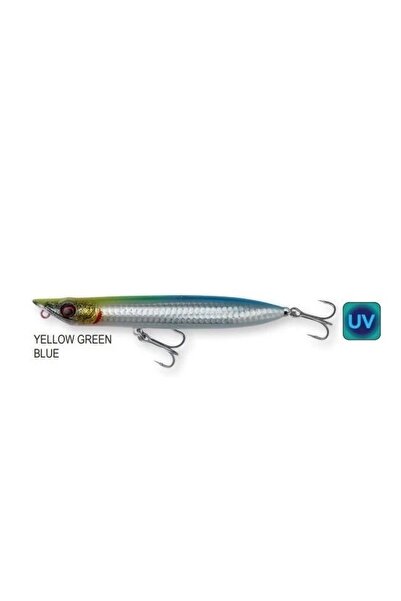 Savage Gear Slap Walker 12.5cm 20gr Su Üstü Floating Maket Yem Yellow Green Blue